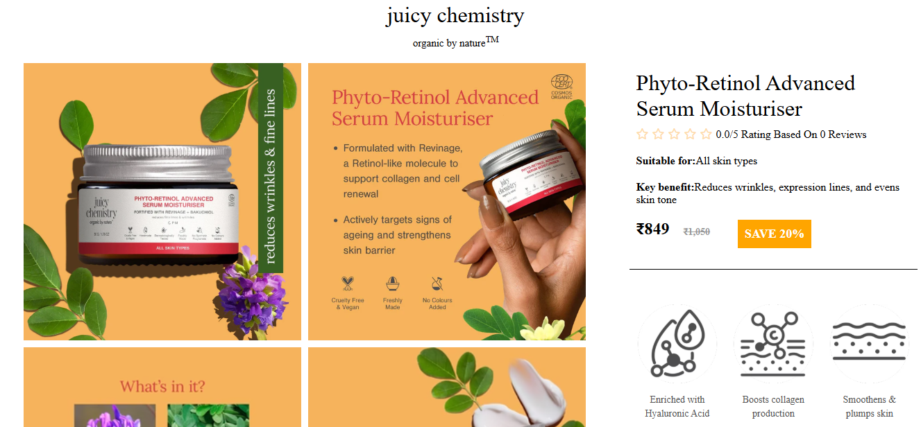Juicy chemistry website